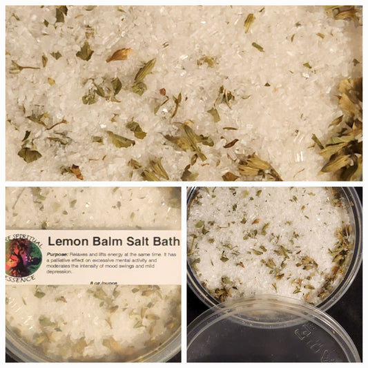 Lemon Balm Bath Salt