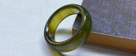 Green Agate Ring