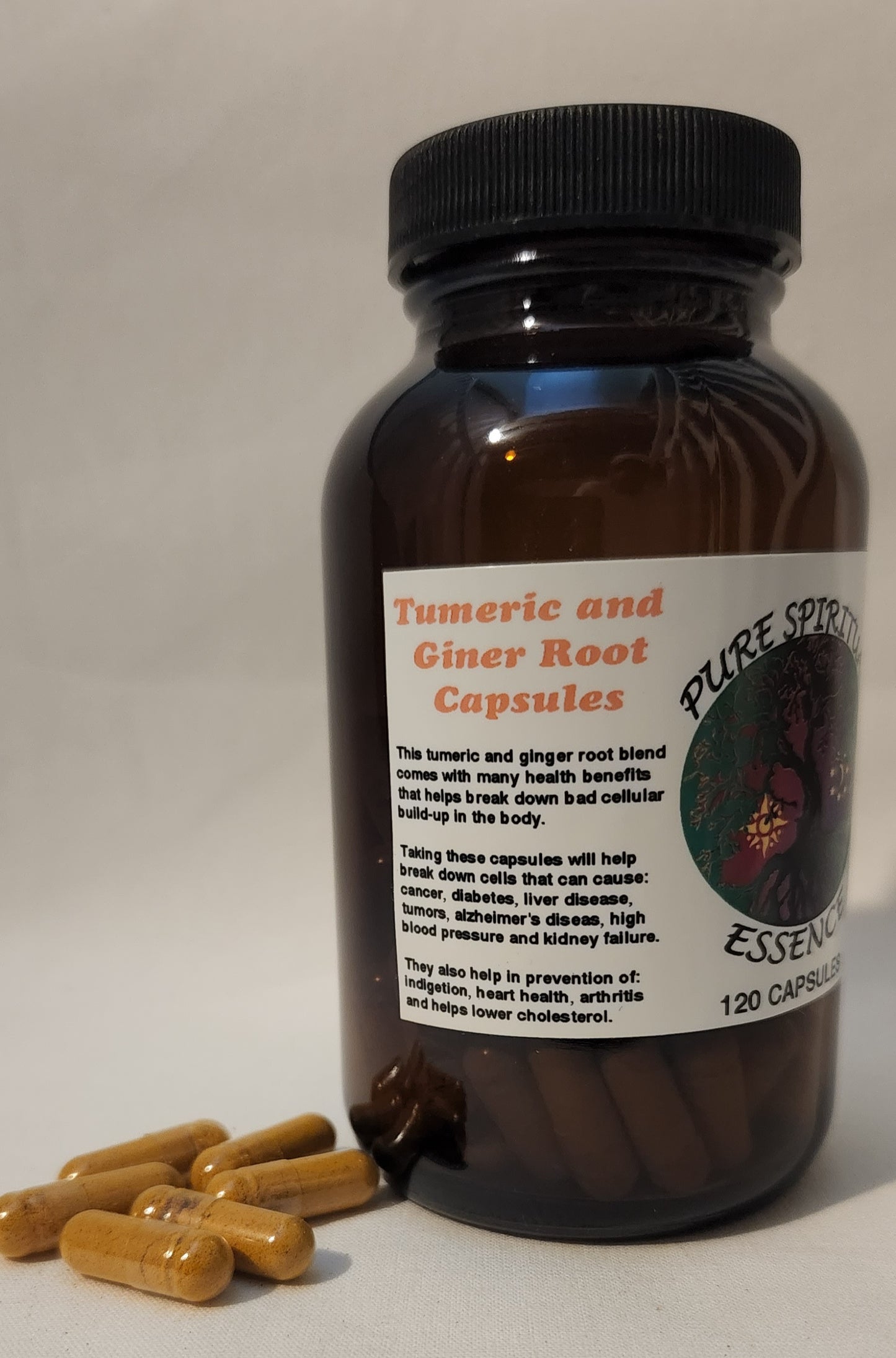 Turmeric and Ginger Root Capsules