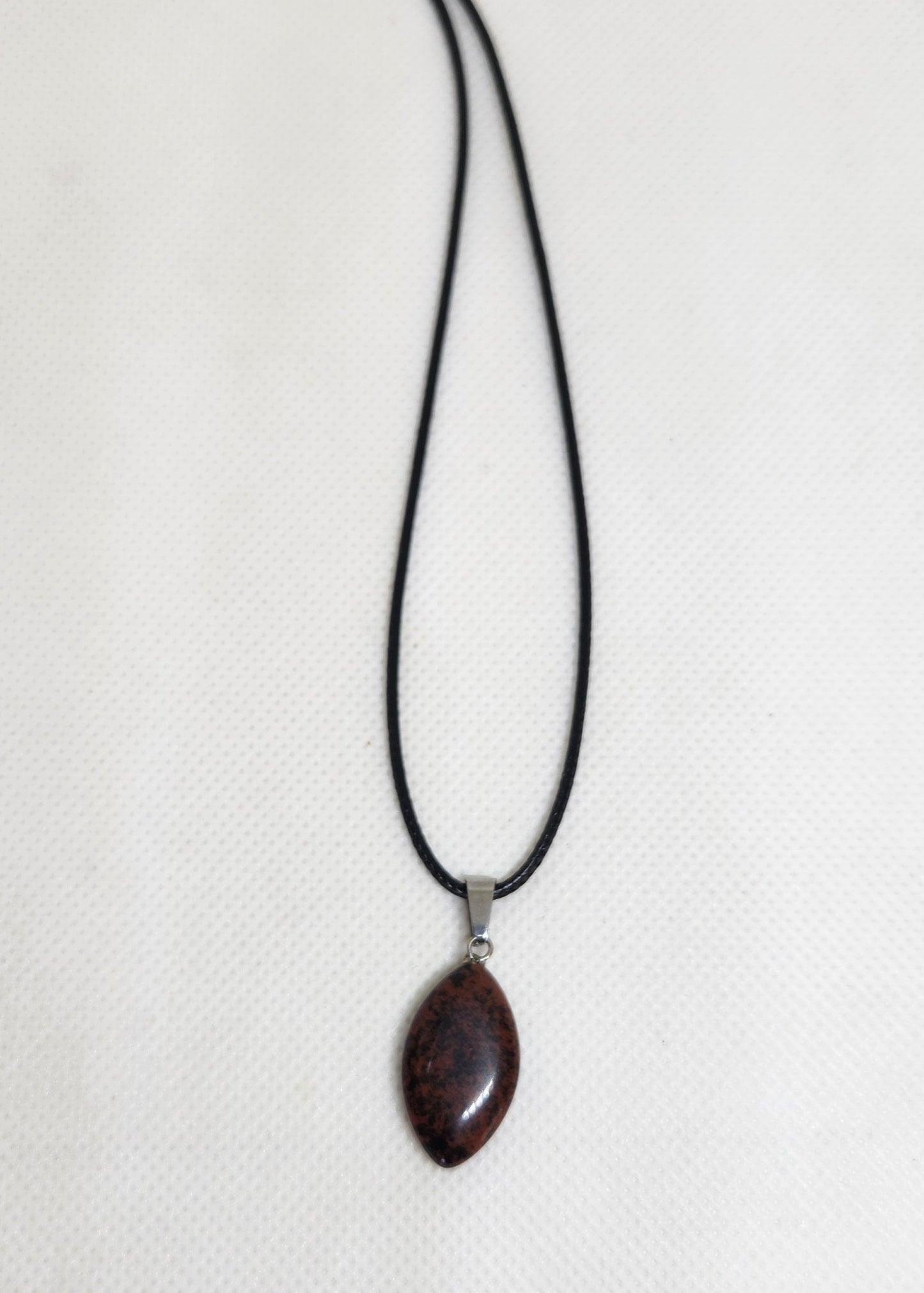 Mahogany Obsidian Necklace